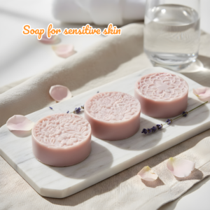 Soap for sensitive, atopic, and vascular skin