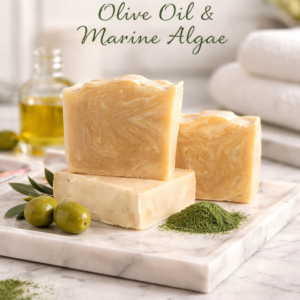 Oliv Oil & Spiruline Soap Bar